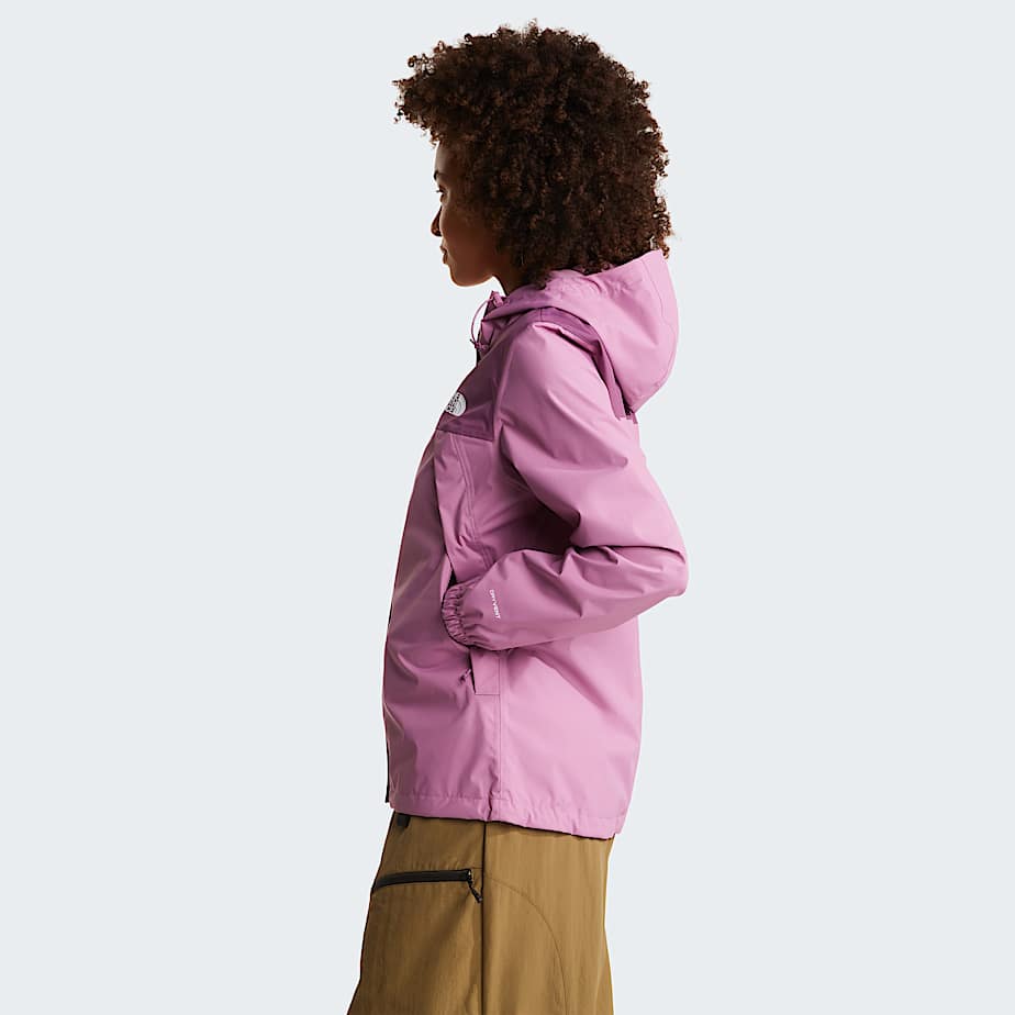 Womens Antora Rain Jacket TNF Hushed LavenderChroma Purple ALT2