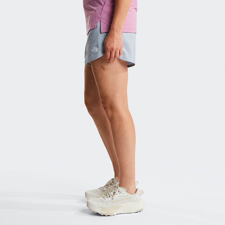 Womens Flex 3 Woven Shorts TNF Frost Grey ALT2