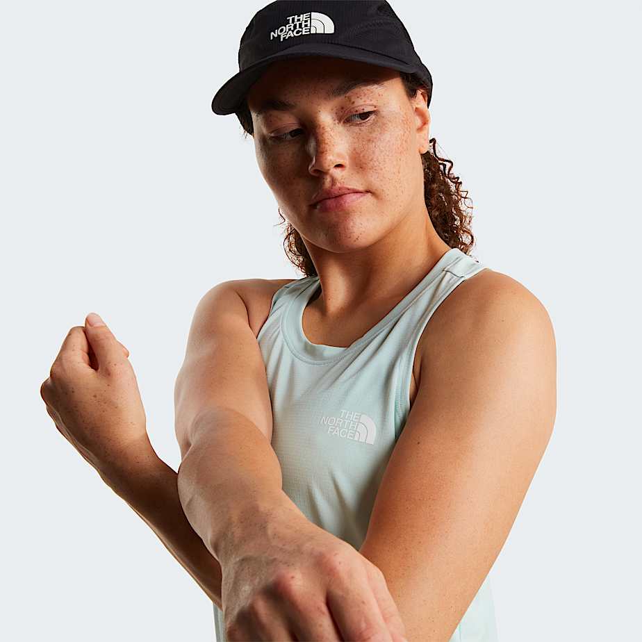 Womens Flex Tank Top TNF Opal Frost ALT4