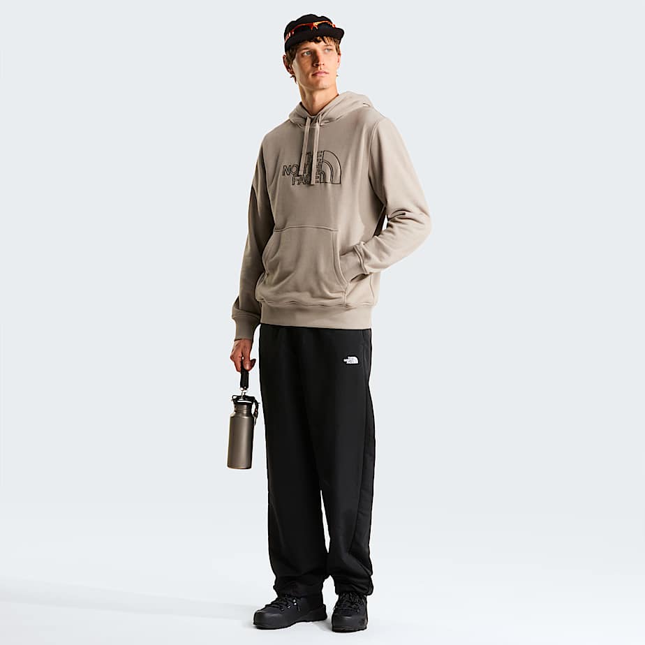 Mens Drew Peak Light Hoodie TNF Stone SlabNew Taupe Green ALT1