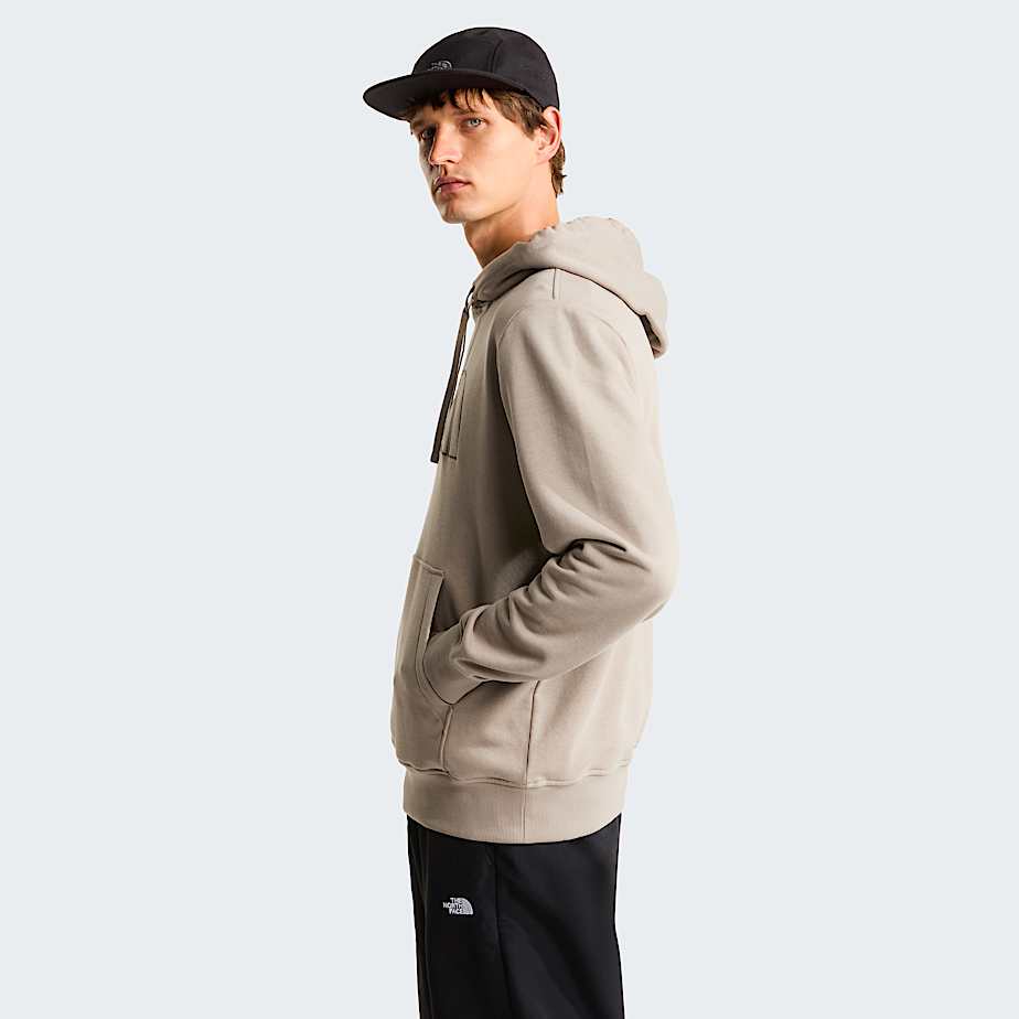 Mens Drew Peak Light Hoodie TNF Stone SlabNew Taupe Green ALT2