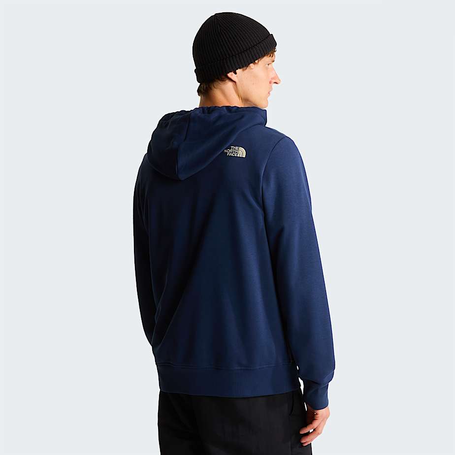 Mens Drew Peak Light Hoodie TNF Summit NavyDesert Stone ALT3