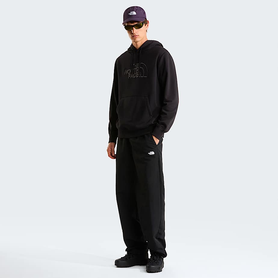 Mens Drew Peak Light Hoodie TNF TNF BlackAnthracite Grey ALT1