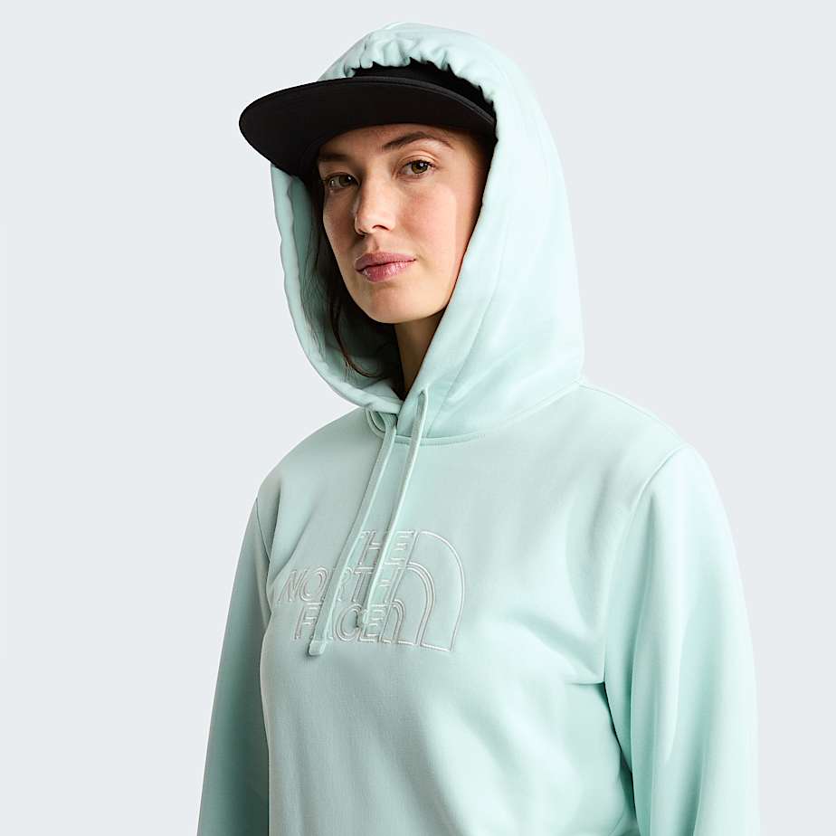Drew Peak Lighthoodie voor dames TNF Opal FrostWhite Dune ALT4