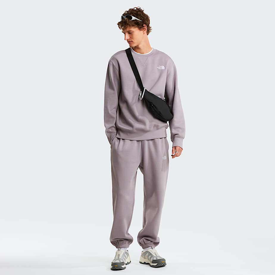 Essential Relaxed Straightjoggingbroek voor heren TNF Transcendent Grey ALT1