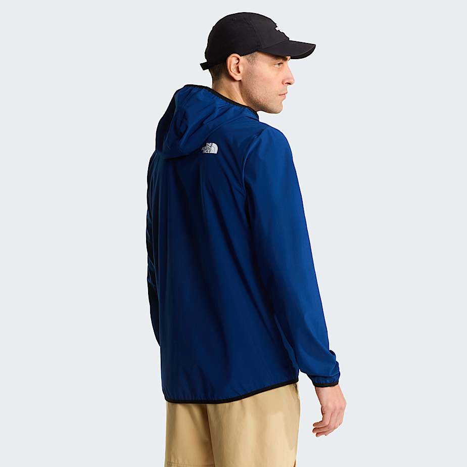 Mens 247 Woven Hooded Jacket TNF Estate Blue ALT3