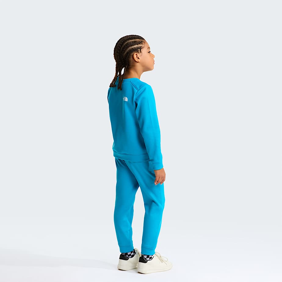 Kids TNF Performance Fleece TwoPiece Set TNF Meridian Blue ALT2