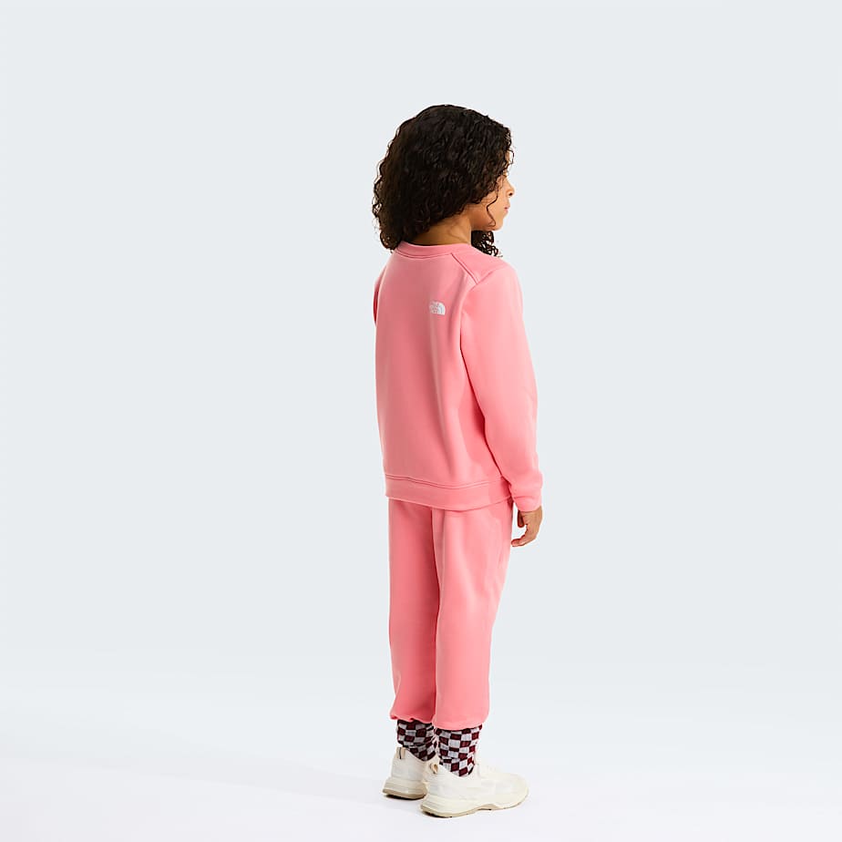 Kids TNF Performance Fleece TwoPiece Set TNF Coral Crush ALT1