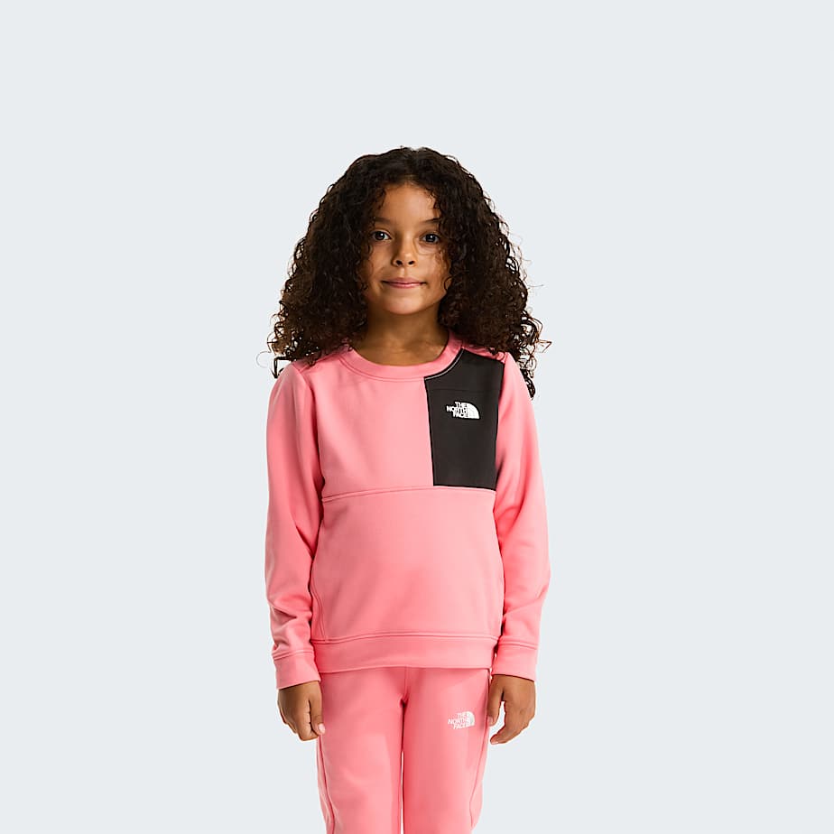 Kids TNF Performance Fleece TwoPiece Set TNF Coral Crush ALT2