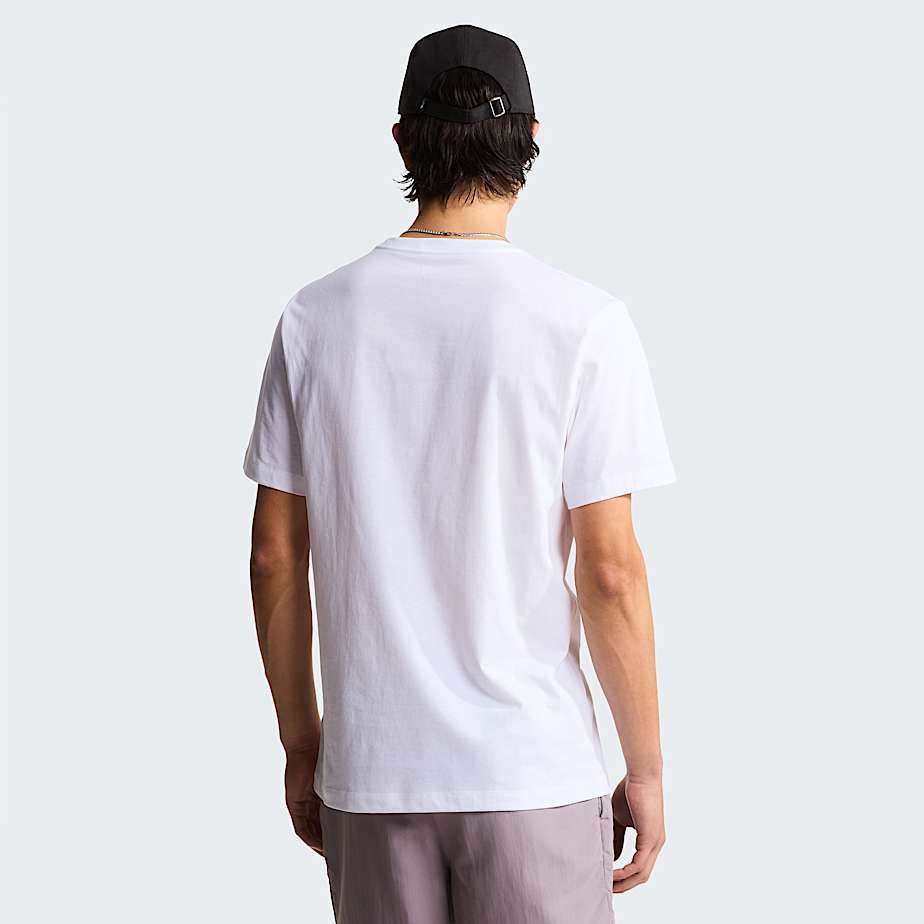 Mens Evolution Simple Dome Regular TShirt TNF TNF White ALT3