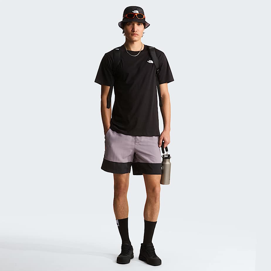 Mens Evolution Simple Dome Regular TShirt TNF TNF Black ALT1