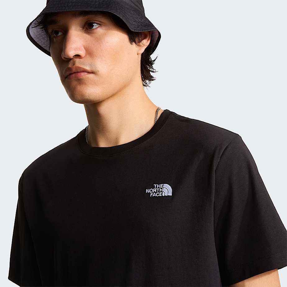 Mens Evolution Simple Dome Regular TShirt TNF TNF Black ALT4