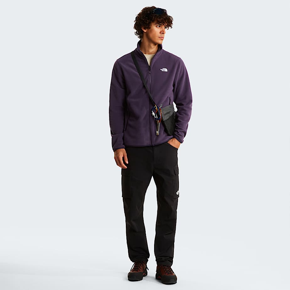 Glacier Fleece mit durchgehendem RV fr Herren TNF Endless Dusk ALT1
