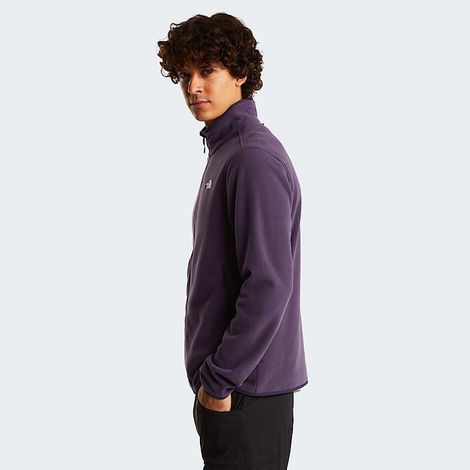 Glacier Fleece mit durchgehendem RV fr Herren TNF Endless Dusk ALT2