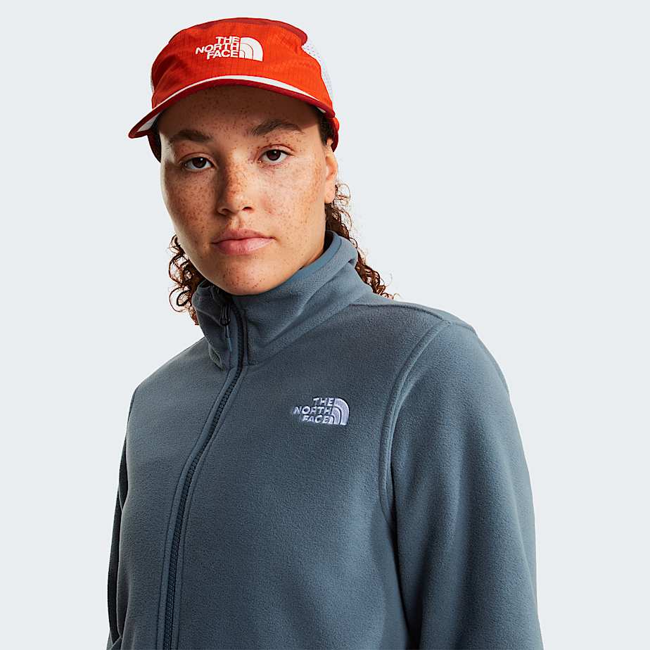 Glacier Fleece mit durchgehendem RV fr Damen TNF Granite Grey ALT5