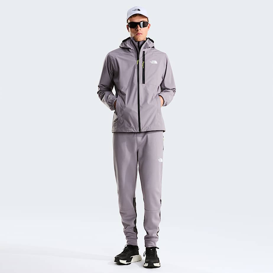 Mens Mountain Athletics Rainlit Hooded Jacket TNF Transcendent Grey ALT1