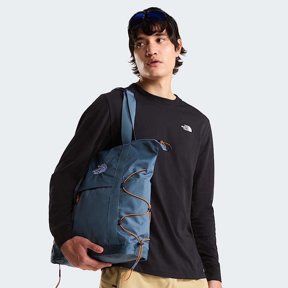 Mens Evolution Simple Dome Regular LongSleeve TShirt TNF TNF Black ALT5