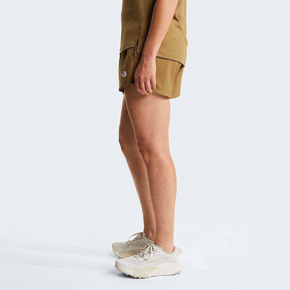 Pantaloncini Flex 2 in 1 da donna TNF CedarNew Taupe Green ALT2