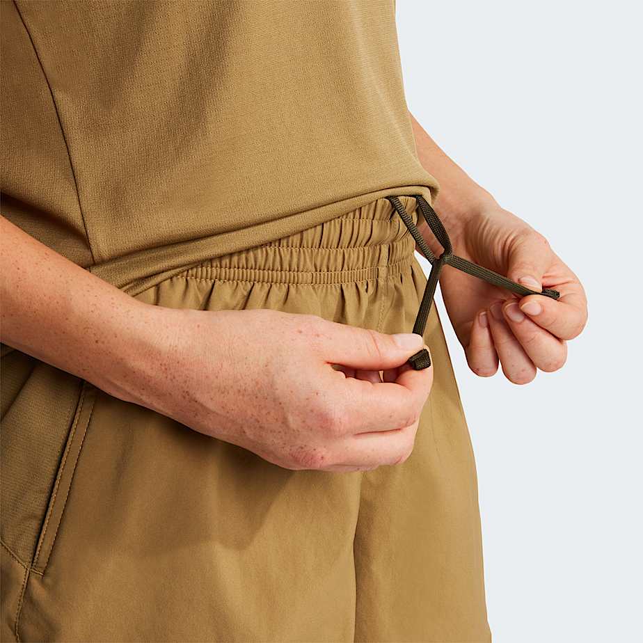 Pantaloncini Flex 2 in 1 da donna TNF CedarNew Taupe Green ALT4