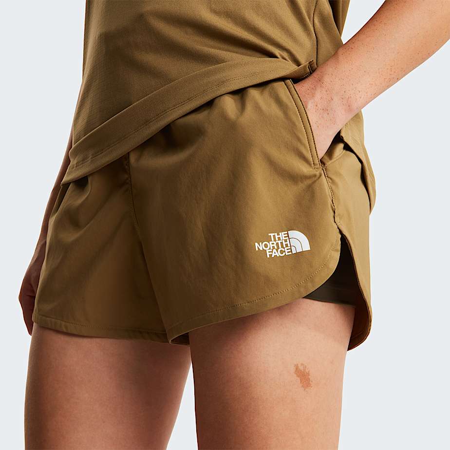 Pantaloncini Flex 2 in 1 da donna TNF CedarNew Taupe Green ALT5