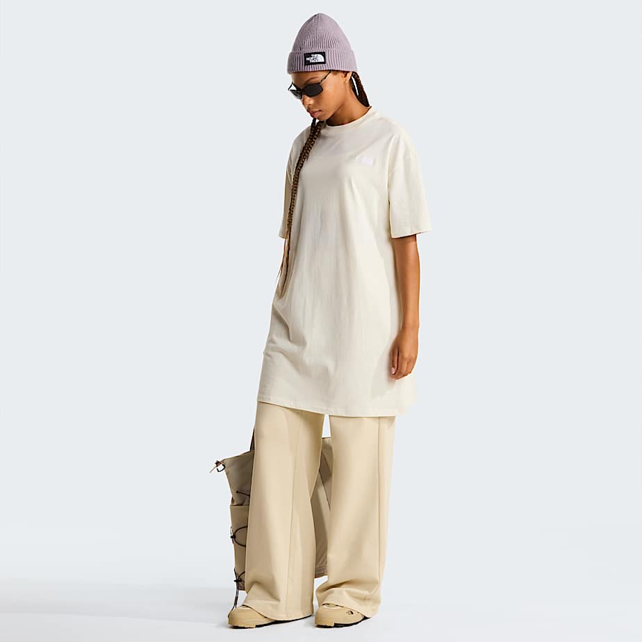 Robe Tshirt Simple Dome Evolution pour femme TNF White Dune ALT1