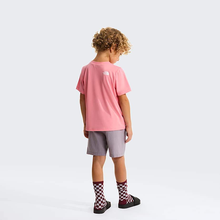 Kids 247 Set TNF Coral CrushTranscendent Grey ALT1