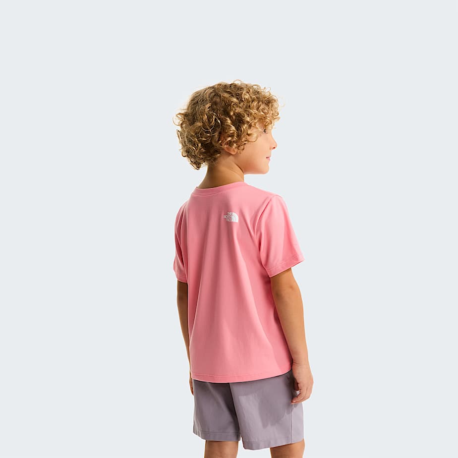 Kids 247 Set TNF Coral CrushTranscendent Grey ALT4
