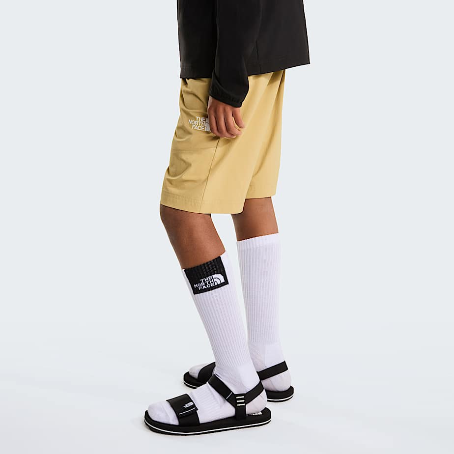 Teens Lightweight Hiking Shorts TNF Khaki Stone ALT2