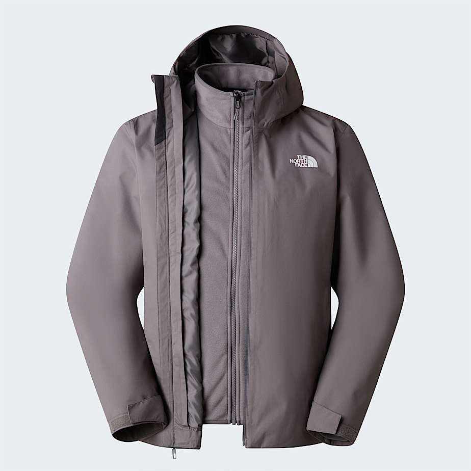 Mens Quest DryVent Triclimate 3in1 Jacket TNF Smoked PearlSmoked Pearl ALT20