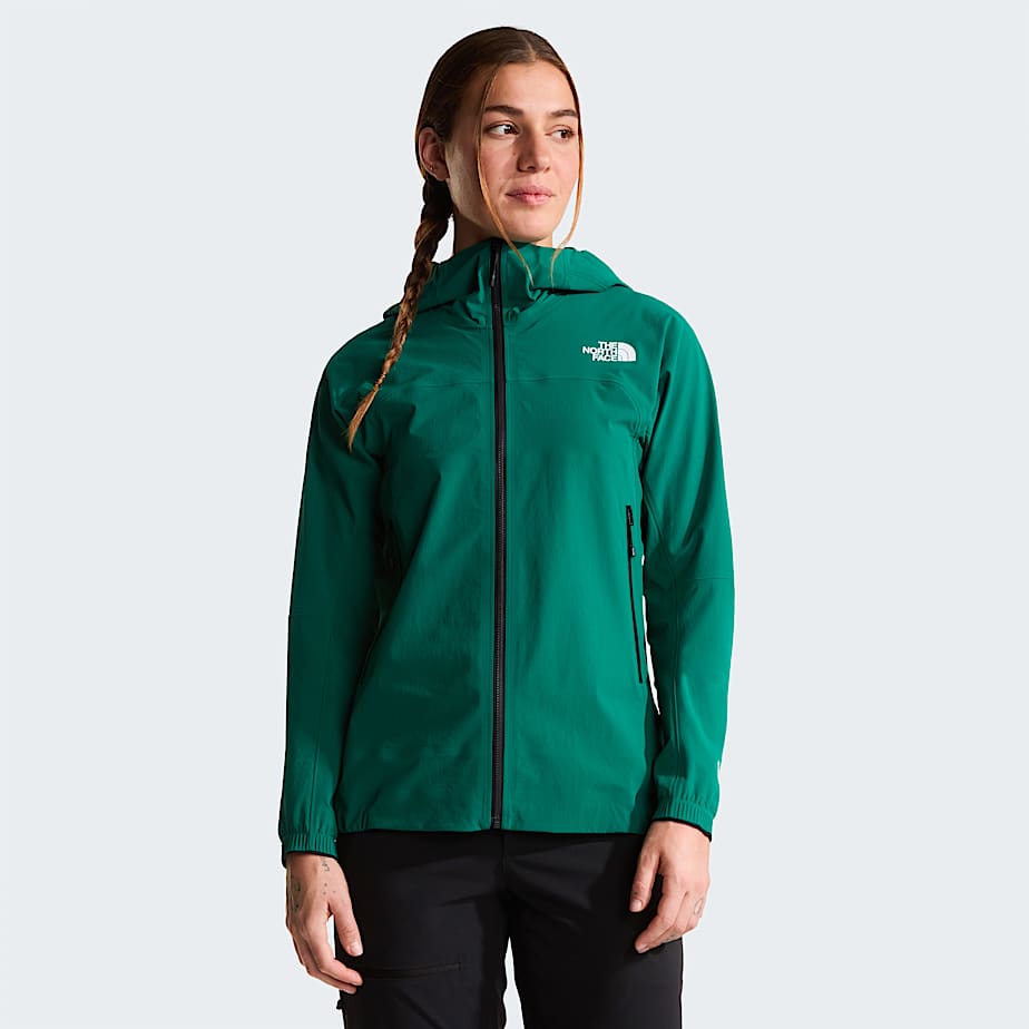 Womens Summit Off Width Jacket TNF Evergreen HERO