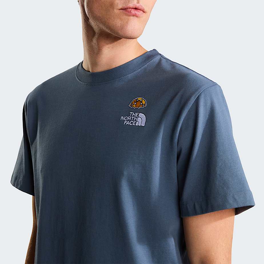 Mens 60th Anniversary Patch Relaxed TShirt TNF ALT4