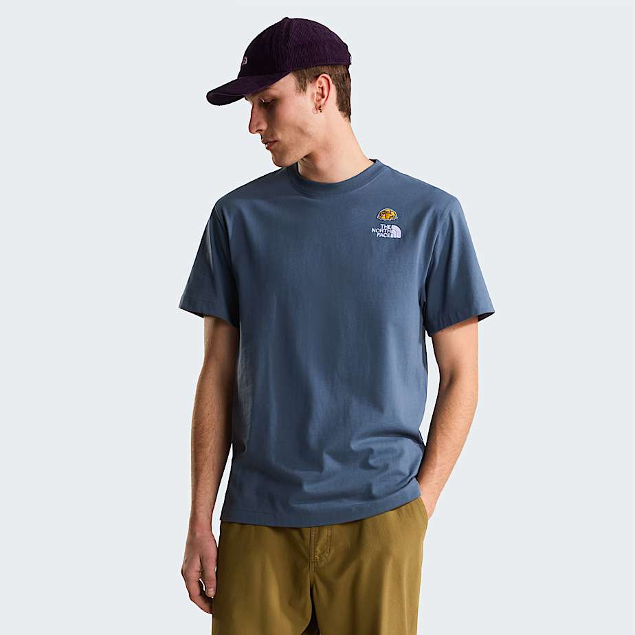 Mens 60th Anniversary Patch Relaxed TShirt TNF HERO