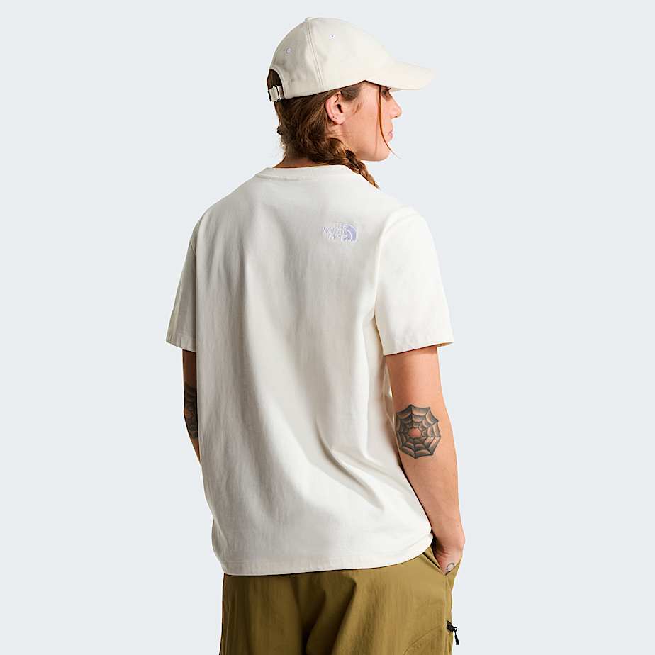 Womens 60th Anniversary Patch Relaxed TShirt TNF ALT3