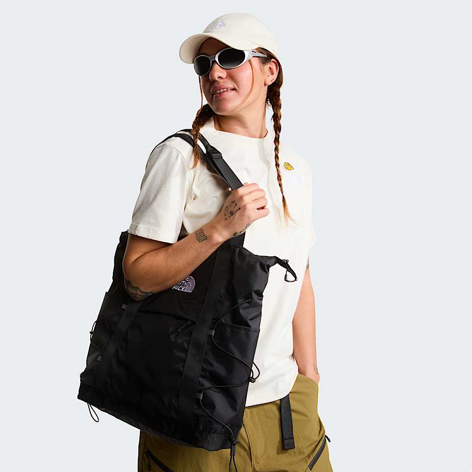 Womens 60th Anniversary Patch Relaxed TShirt TNF ALT5