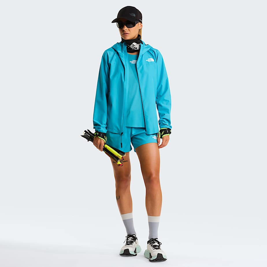 Womens Lightbright 4 Shorts TNF River Ice ALT1