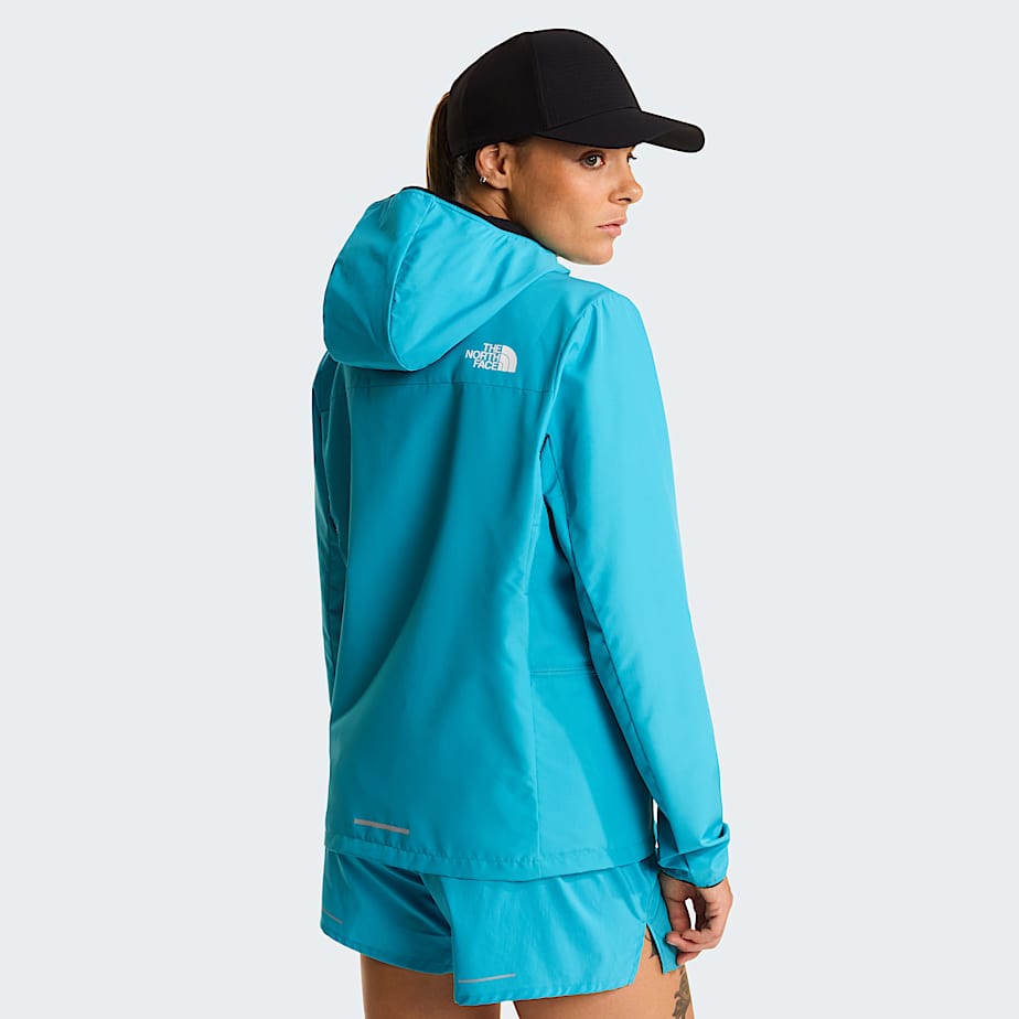 Womens Fontanales Wind Jacket TNF River Ice ALT3