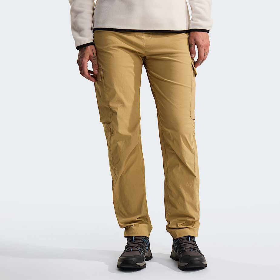 Womens Exploration Cargo Trousers TNF Khaki Stone HERO