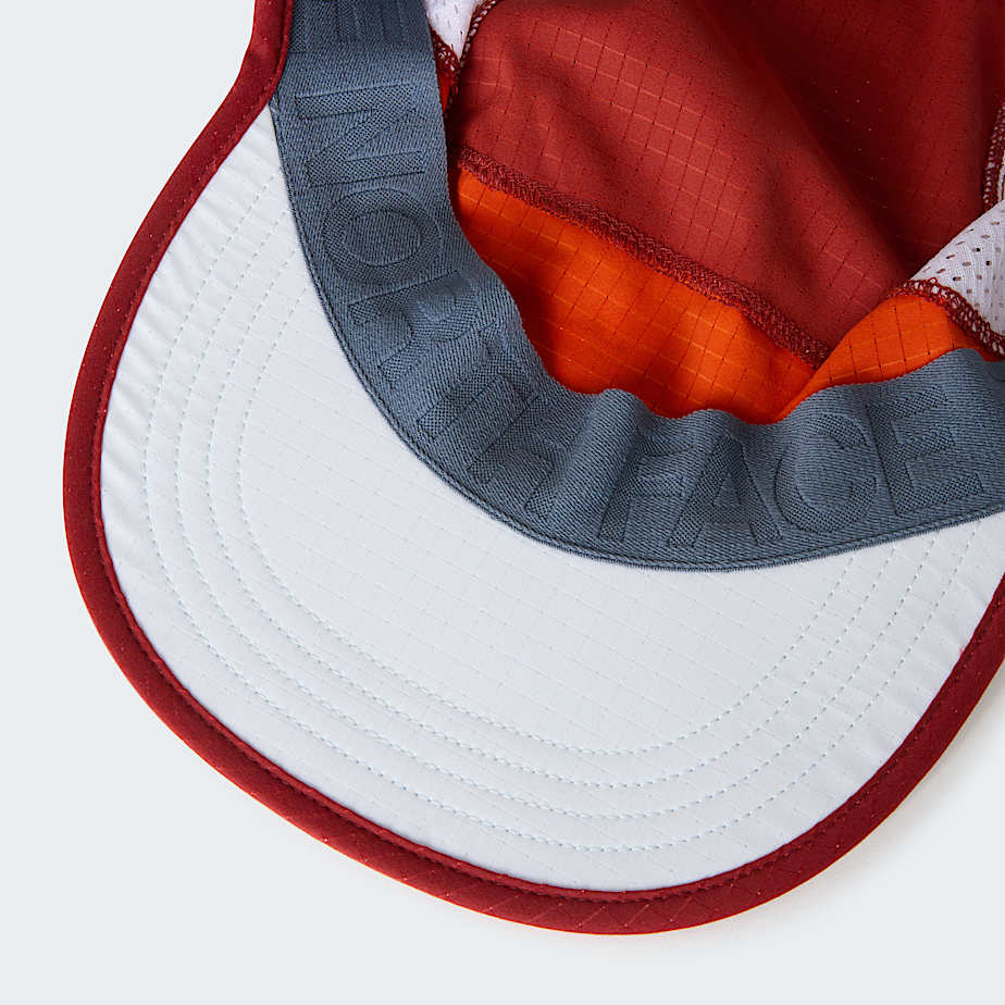 Summer LT Run Hat TNF Iron ClayPearl StoneLava Red ALT3