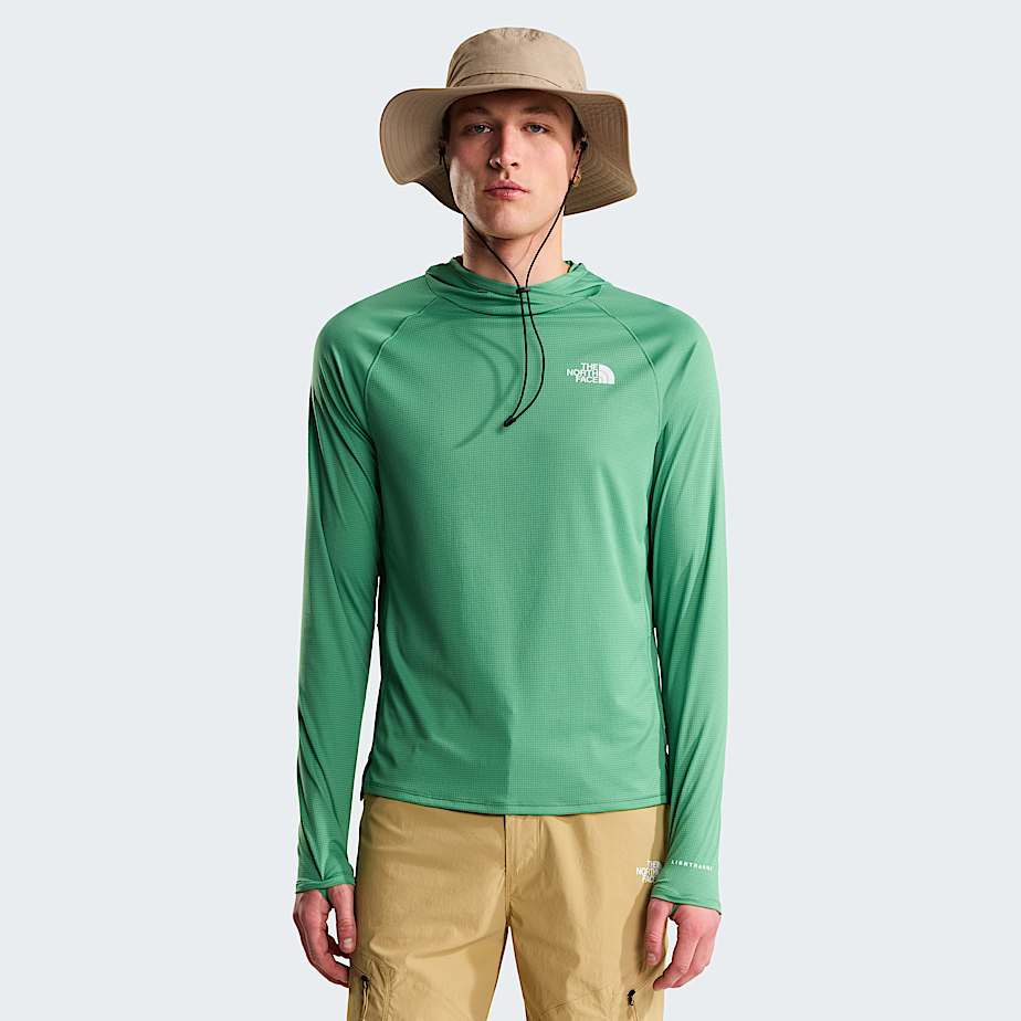 Mens Sunriser Hoodie TNF Dimmed Algae HERO