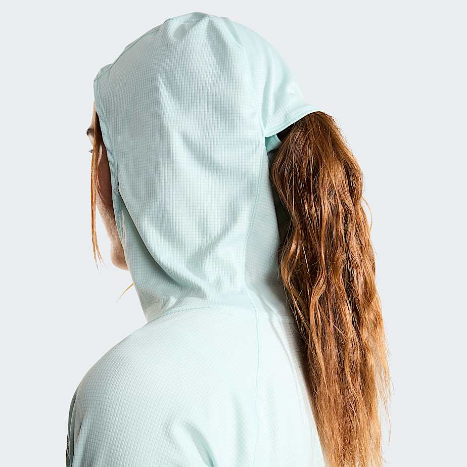 Sunriserhoodie voor dames TNF Opal Frost ALT5