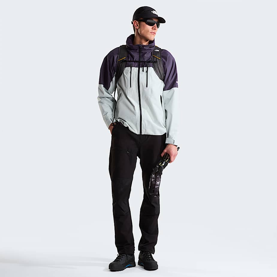 Mens Hike Devils Thumb GORETEX Jacket TNF Pearl StoneEndless Dusk ALT1