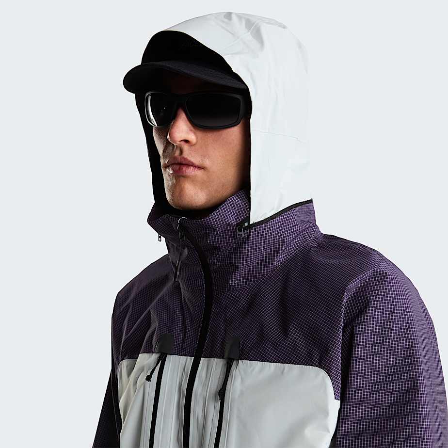 Mens Hike Devils Thumb GORETEX Jacket TNF Pearl StoneEndless Dusk ALT5