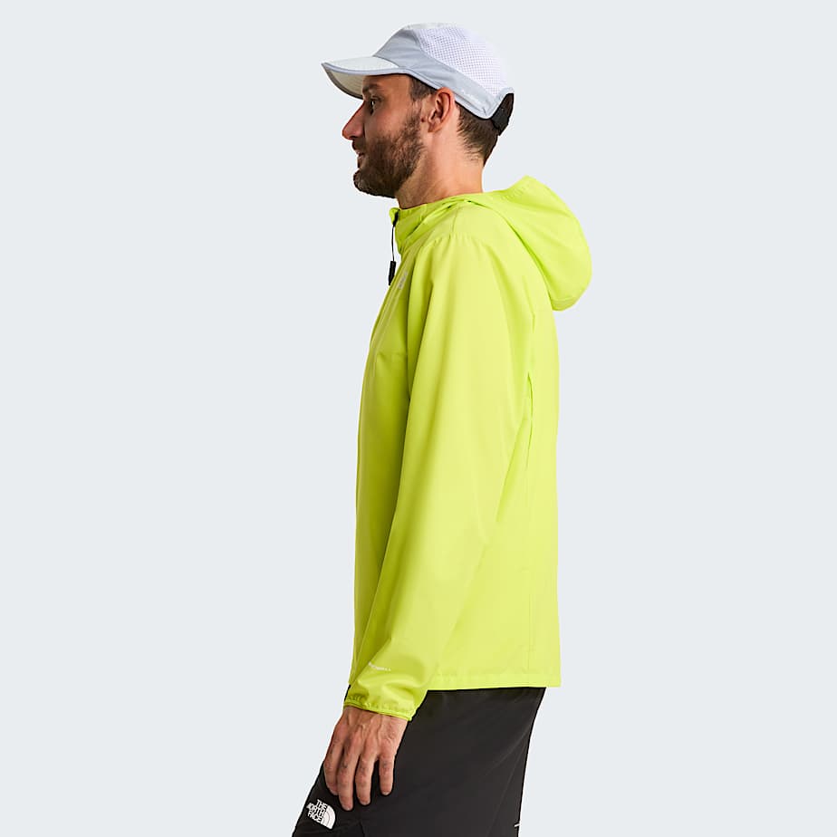 Mens Fontanales Wind Jacket TNF Fizz Lime ALT2