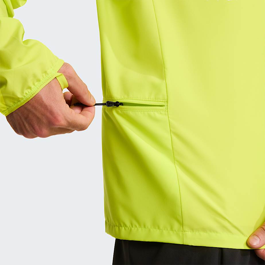 Mens Fontanales Wind Jacket TNF Fizz Lime ALT7