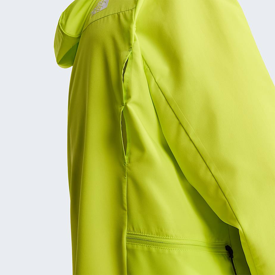 Mens Fontanales Wind Jacket TNF Fizz Lime ALT8