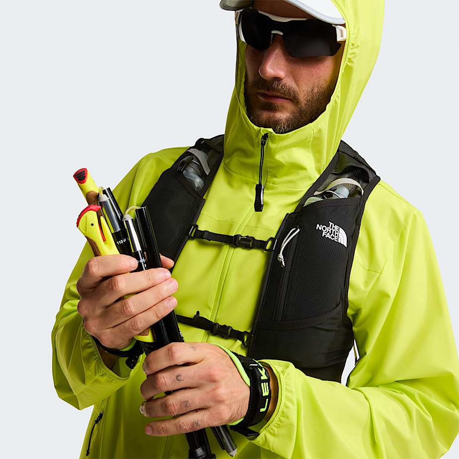 Mens Fontanales Wind Jacket TNF Fizz Lime ALT12