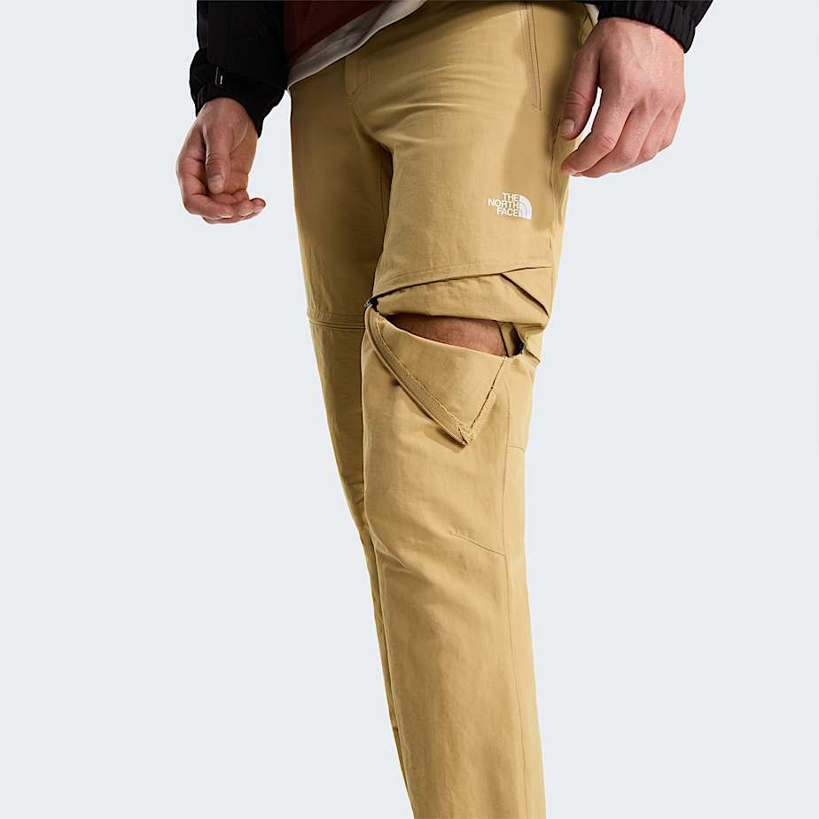 Mens Lightning Convertible Trousers TNF Khaki StoneNPF ALT6