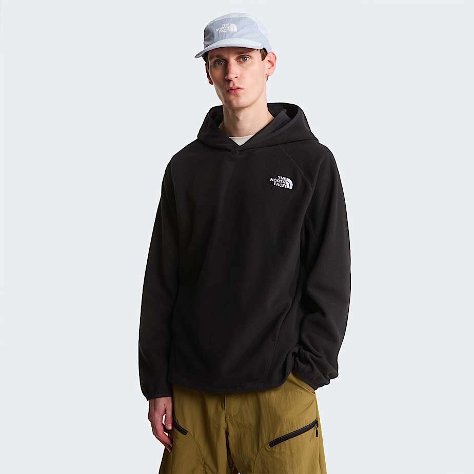 Mens Oxara Hooded Fleece TNF TNF Black HERO