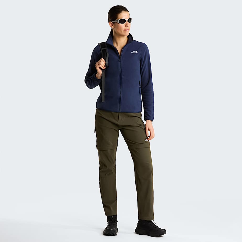 Glacierfleece voor dames TNF Summit Navy ALT1