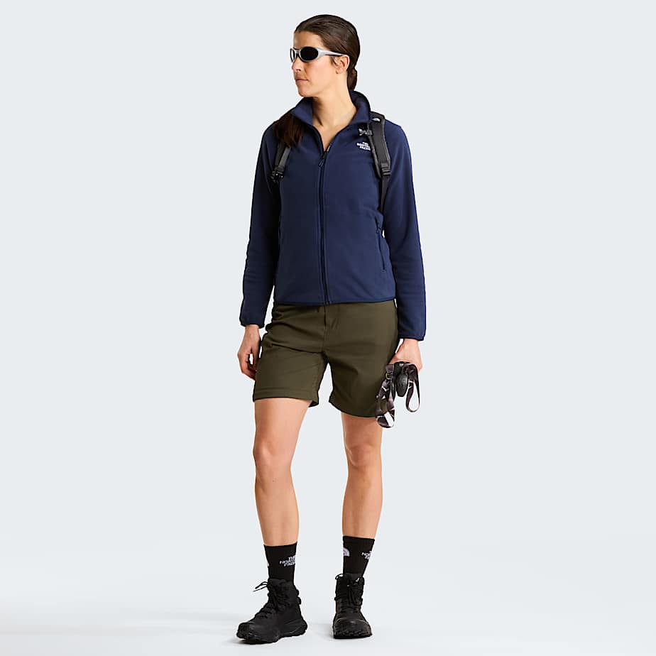 Womens Exploration Convertible Regular Straight Trousers TNF New Taupe Green ALT4